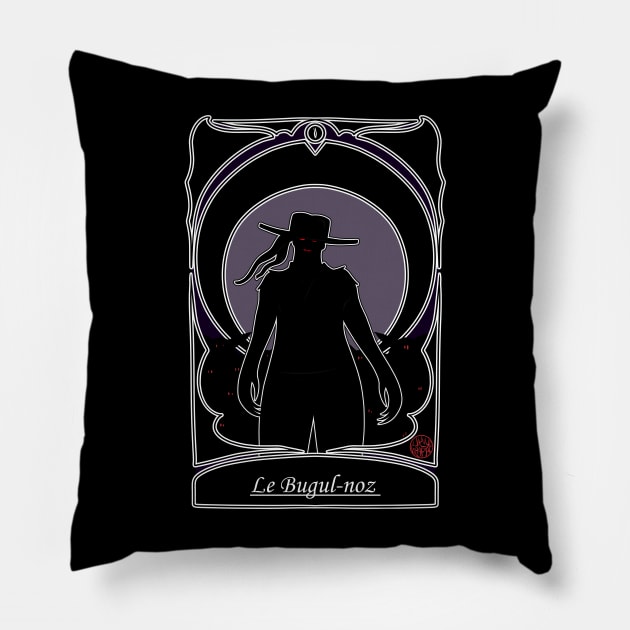 Bugul-noz - folklore breton Pillow by Ukiyograph