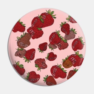 Cute Strawberry Pattern Pin