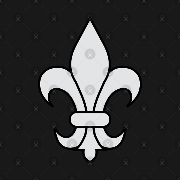 fleur de lis (silver) by PabloDeChenez