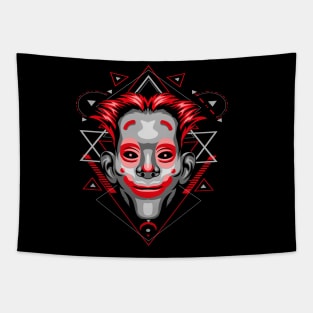 clown makeup Tapestry