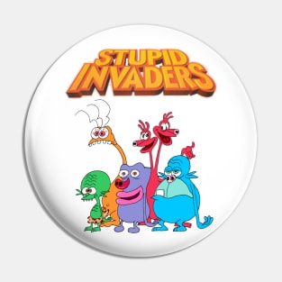 Stupid Invaders Pin