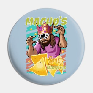 Macheesemo flavour spicy Nachos Pin