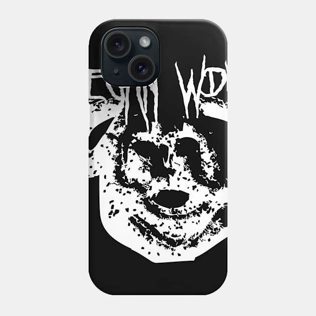 Black Metal Pretzel Phone Case by Vegan Disney World