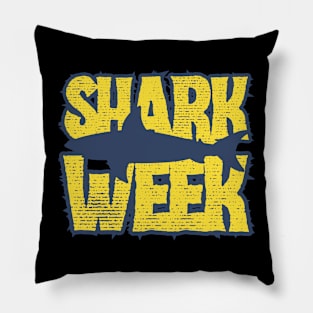 Shark Week Pillow