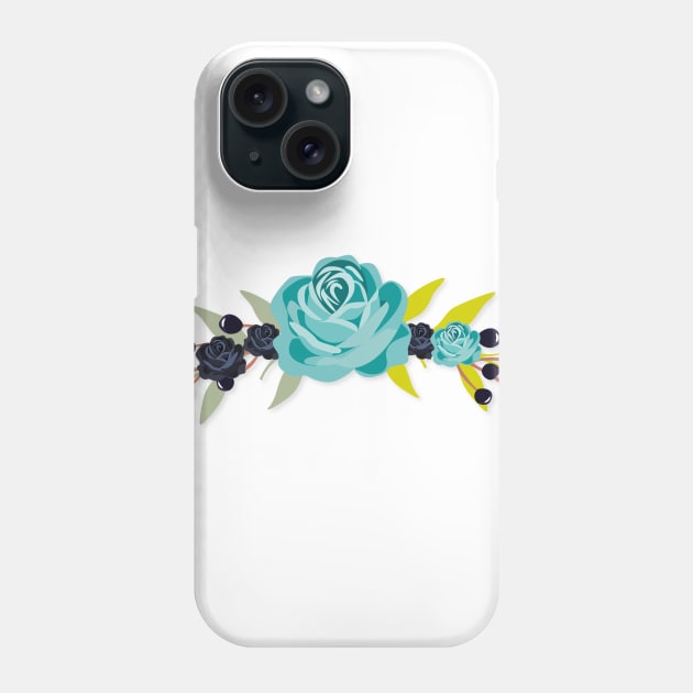 Flower , Colorful Flowers Design , beautiful flower , Floral Pattern Phone Case by Utopia Shop