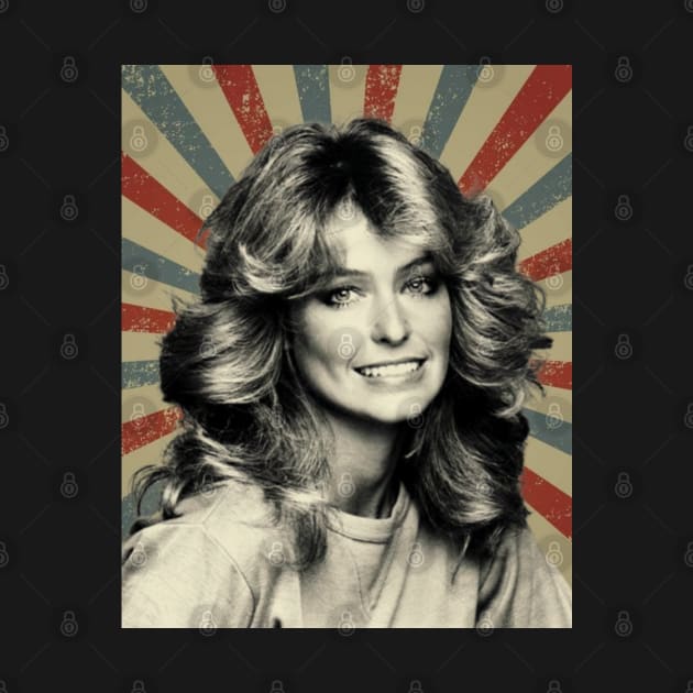 Farrah Fawcett by LivingCapital 