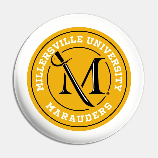 Millersville University - Marauders Pin by Josh Wuflestad