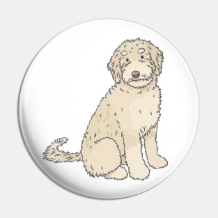 Goldendoodle Pin