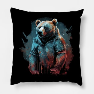 Brown bear Pillow