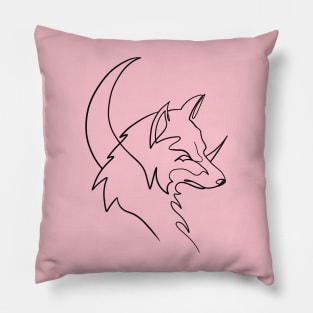 Wolf power Pillow