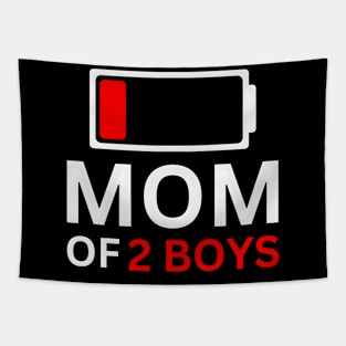 MOM OF 2 BOYS Tapestry