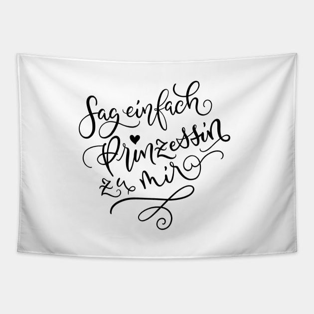 Prinzessin Tapestry by CalliLetters