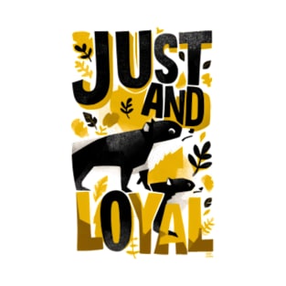 Just and Loyal - Badgers - Fantasy T-Shirt