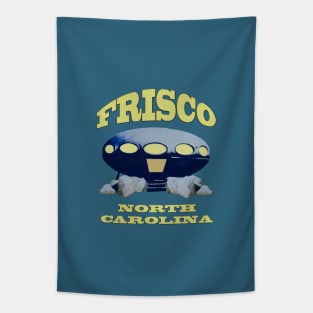 Frisco NC UFO Futuro House Tapestry