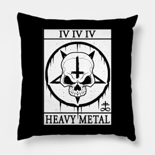 HEAVY METAL - HEAVY METAL TAROT CARD - TAROT CARD Pillow