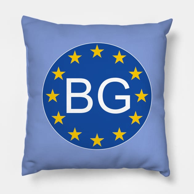 Bulgaria Pillow by Travellers