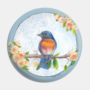 Spring Bird Pin