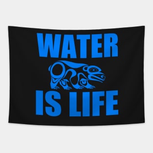 WATER IS LIFE Tapestry