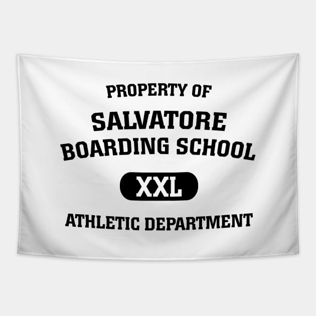 Property Of Salvatore Boarding School Tapestry by BadCatDesigns