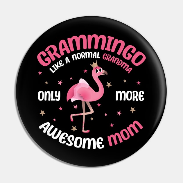 Grammingo like a normal grandma only more awesome mom with cute flamingo Pin by star trek fanart and more