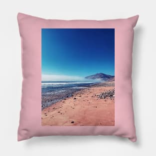 Pink Beach Pillow