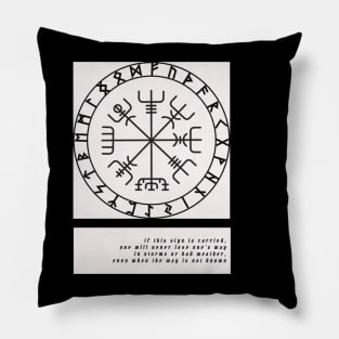 Viking Compass, Vegvisir Pillow