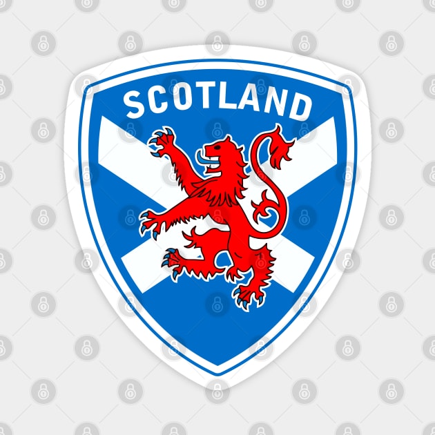 Patriotic Scotland LION motif Magnet by BigTime