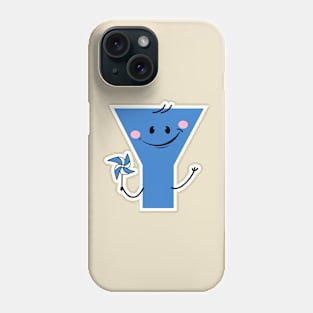 Alphabet Letter Y for Kids - Playful and Funny Initial for Youthful Joy Phone Case