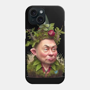 Portrait of Elon Musk as a Gnome Phone Case