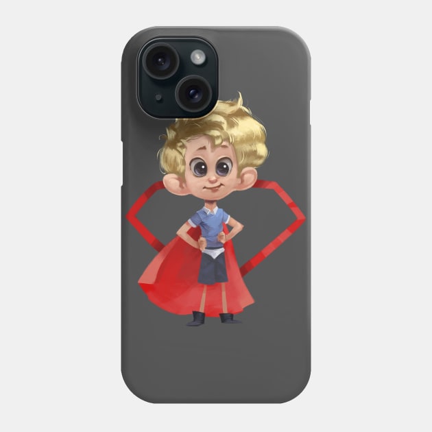 Super Kid Phone Case by RamonMascaros