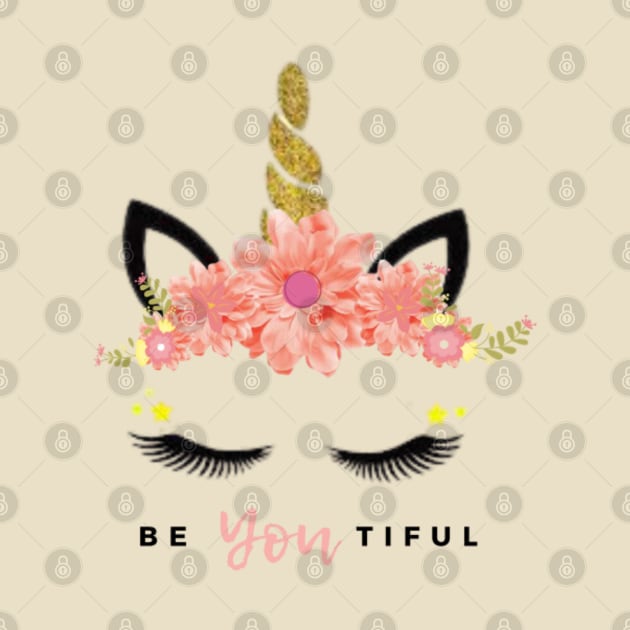 Be You Tiful Unicorn Flower Crown by Primigenia