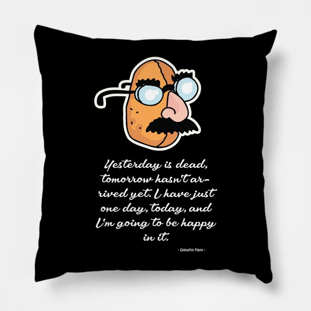 Groucho Marx Pillow by redfancy