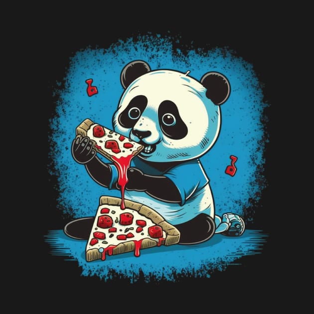 panda pizza by rocknerd