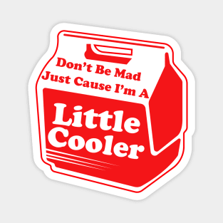 Don't Be Mad Just Cause A Little Cooler Magnet