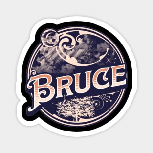 Bruce Name Tshirt Magnet