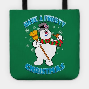 Frosty the snowman Tote