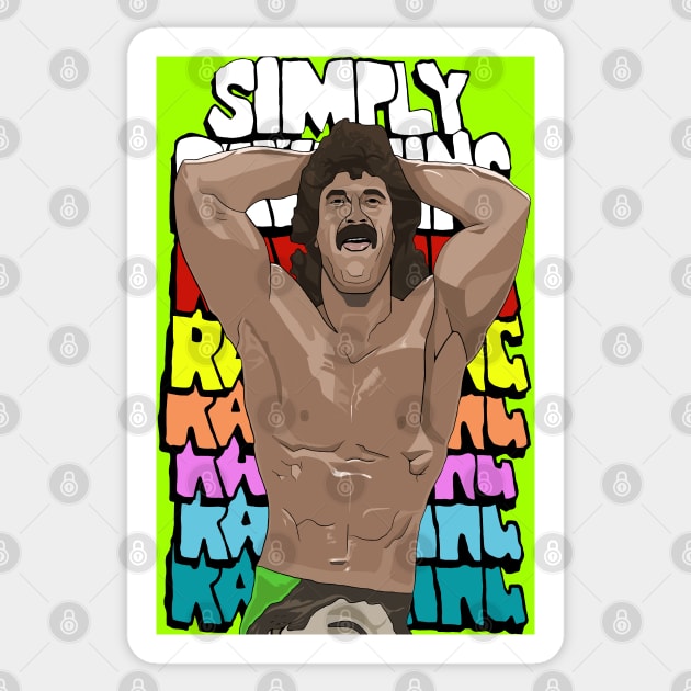 Ravishing Rick Rude Stickers - wrestling Stickers sold by