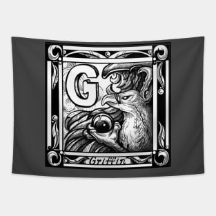 G is For Griffin Tapestry