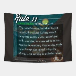 40 RULES OF LOVE - 11 Tapestry