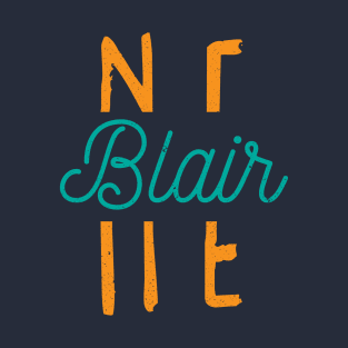 Blair Nebraska City Typography T-Shirt