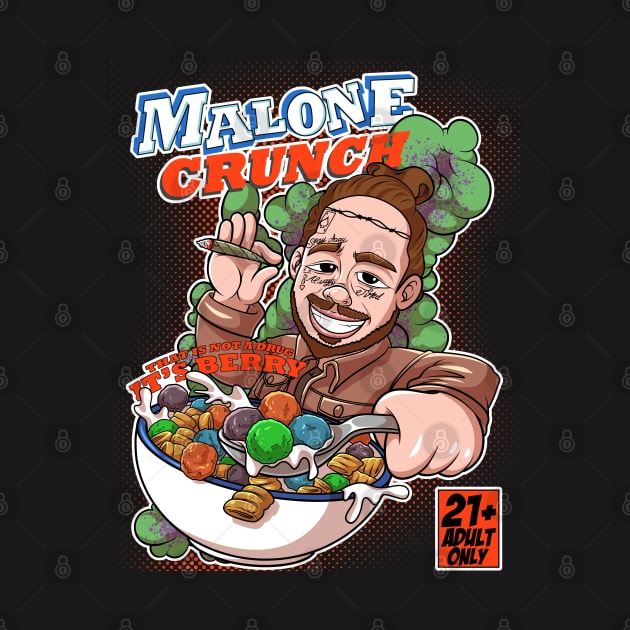 Malone Crunch Illustration by namanyastudios