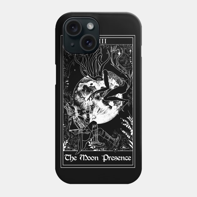 The moon presence Phone Case by Marpeach