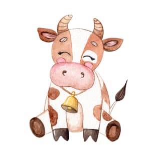 Cute brown cow T-Shirt