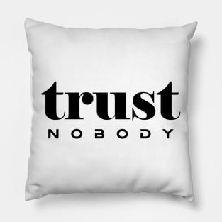 Trust typography design Pillow