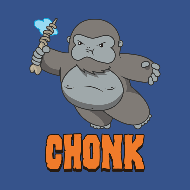 Big Monk Chonk by Gridcurrent