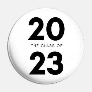 Class Of 2023. Simple Typography Black 2023 Class Of/ Graduation Design. Pin