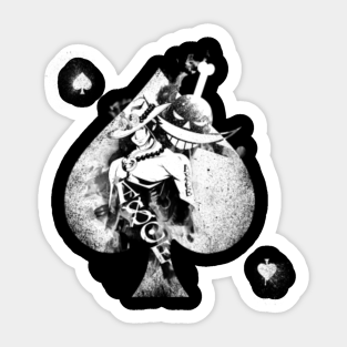 Portgas D Ace One Piece Stickers Teepublic Uk