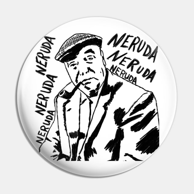 Pablo Neruda Pin by WellRed