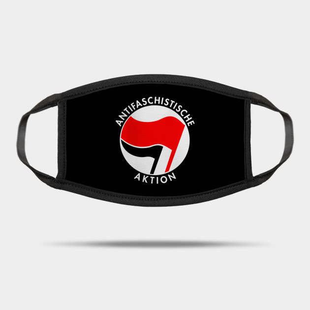 Vintage Germany Antifaschistische Aktion Anti Fascist Cool Mask Teepublic