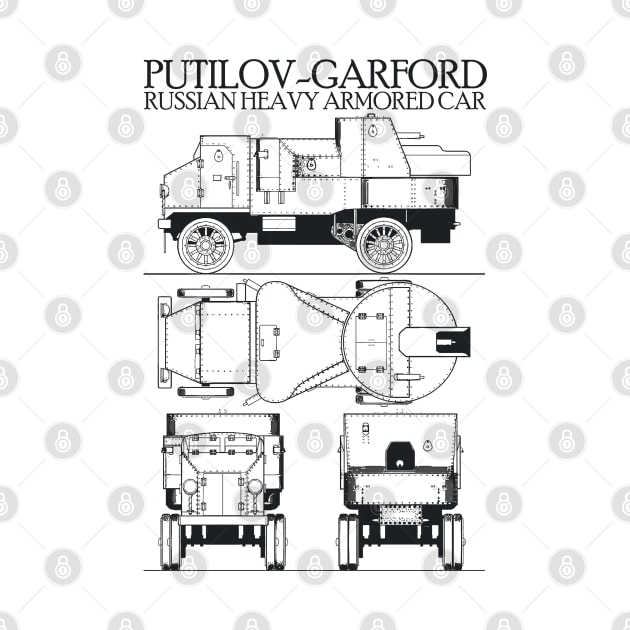 PUTILOV-GARFORD | WW1 Tank by Distant War